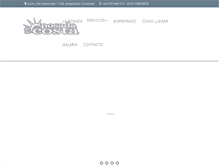 Tablet Screenshot of posadadelacosta.com.ar